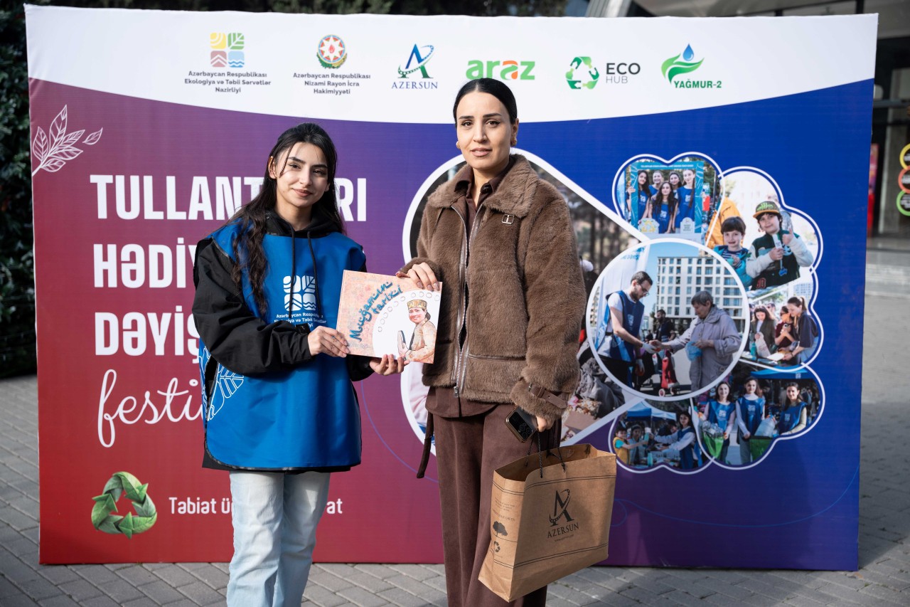 “Azərsun Holdinq” “Tullantıları hədiyyələrə dəyiş” ekoloji festivalına dəstək verib - FOTOLAR